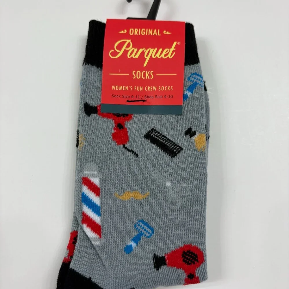Barbershop / Stylist / Hairdresser Women's Crew Socks - NWT